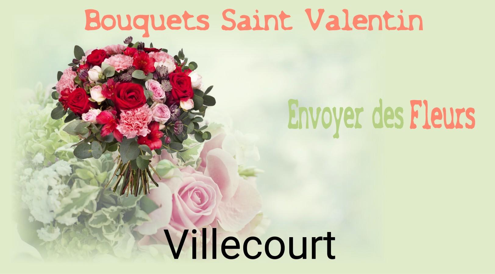 Roses de Saint-Valentin livrées à Villecourt